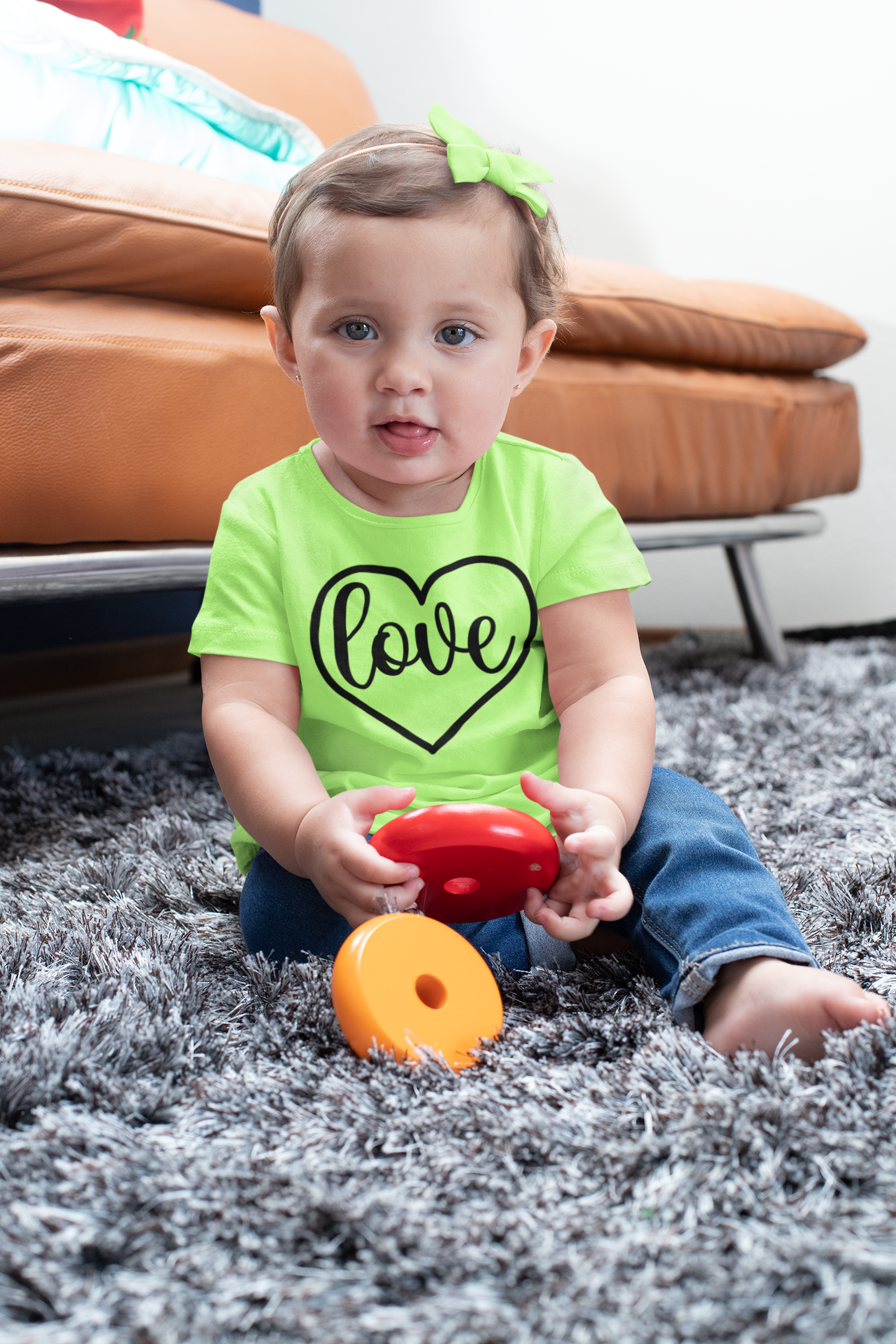 Love Toddler Half Sleeve Tee